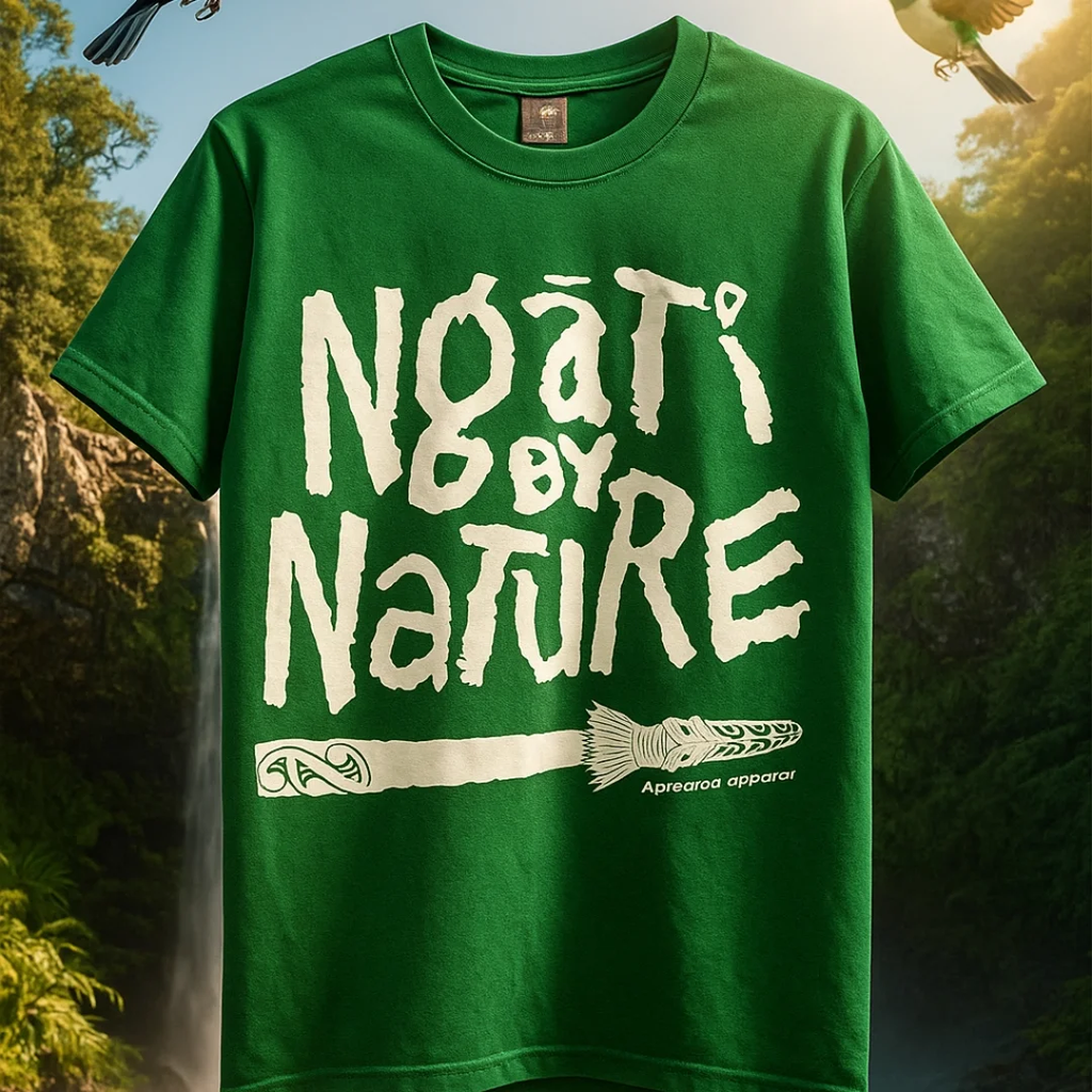 Ngāti by nature Menswear t-shirt