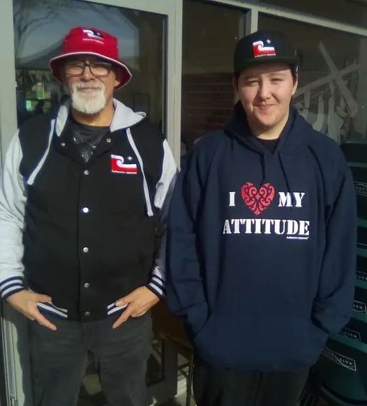 Mens wear Hood with ATTITUDE